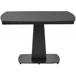 Стол BALDE 120 MATT BLACK MARBLE SOLID CERAMIC / BLACK, ®DISAUR