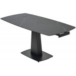 Стол BALDE 120 MATT BLACK MARBLE SOLID CERAMIC / BLACK, ®DISAUR