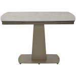 Стол BALDE 140 MATT LATTE STONE SOLID CERAMIC / TAUPE, ®DISAUR