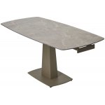 Стол BALDE 140 MATT LATTE STONE SOLID CERAMIC / TAUPE, ®DISAUR