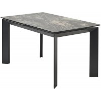 Стол CREMONA 180 KL-176, итальянская керамика/ Черный каркас, ®DISAUR