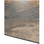 Стол CREMONA 180 KL-176, итальянская керамика/ Черный каркас, ®DISAUR