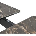 Стол CREMONA 180 KL-176, итальянская керамика/ Черный каркас, ®DISAUR