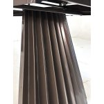 Стол ASTRID 200 TL-102 Бежевый мрамор, испанская керамика / Шоколадное золото каркас, ®DISAUR