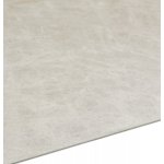 Стол ASTRID 200 TL-102 Бежевый мрамор, испанская керамика / Шоколадное золото каркас, ®DISAUR