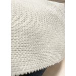 Стул BRIO CATO-01 Белый, фактурная ткань / черный каркас, ®DISAUR