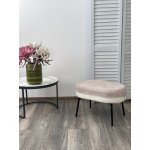 Кресло SION 3018-01 белый / 3018-10 бежевый, шенилл / черный каркас, ®DISAUR