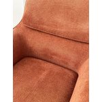 Кресло MAGDA Cato-08 коричневый, ткань / черный каркас, ®DISAUR