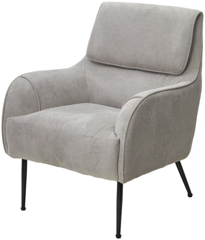 Кресло MAGDA Cato-16 серый, ткань / черный каркас, ®DISAUR