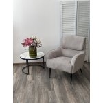 Кресло MAGDA Cato-16 серый, ткань / черный каркас, ®DISAUR