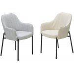 Стул WILSON Daly-11 светло-серый, ткань / черный каркас, ®DISAUR