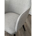 Стул FORT 360 град. поворот. NS10 Серый, букле / черный каркас, М-City