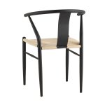 Стул обеденный Wishbone Style бежевый