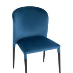 Стул Лори велюр синий