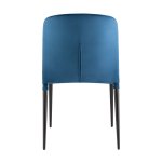 Стул Лори велюр синий