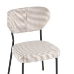 Стул Билл гусиная лапка бежевый