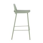 Стул полубарный Mist серо-зеленый