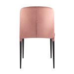 Стул Лори велюр пыльно-розовый