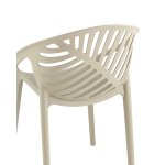 Стул Monstera пластик зеленый Стул Monstera пластик зеленый