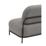 Диван Стоун рогожка серый