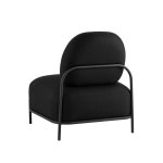 Кресло Стоун рогожка черный