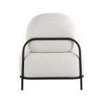 Кресло Стоун ткань букле молочный