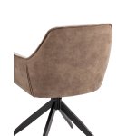 Стул обеденный Alba бежевый спинка экокожа