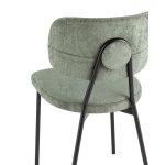 Стул Ханна велюр зелёный