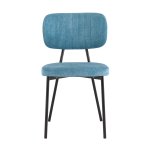 Стул Ханна велюр синий