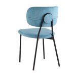 Стул Ханна велюр синий