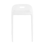 Табурет Sletten пластик белый