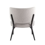 Кресло Руби серый