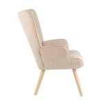 Кресло Хью бежевый