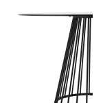 Стол обеденный Ливерпуль 120*120 стекло