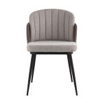 Стул Пенелопа рогожка серый