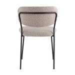 Стул Кэрол без подлокотников букле серый Стул Кэрол без подлокотников букле серый