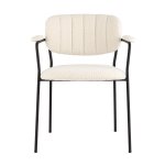 Стул Кэрол букле белый Стул Кэрол букле белый