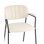 Стул Кэрол букле белый Стул Кэрол букле белый