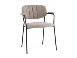 Стул Кэрол букле серый