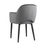 Стул Венера велюр серый 2 шт