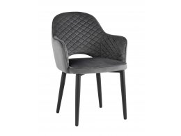 Стул Венера диамант велюр серый