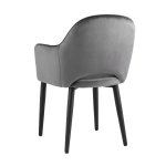 Стул Венера диамант велюр серый