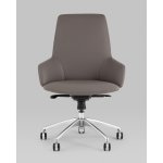 Кресло офисное TopChairs Bow серый