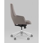 Кресло офисное TopChairs Bow серый