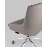 Кресло офисное TopChairs Bow серый