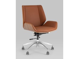 Кресло офисное TopChairs Crown SN коричневый