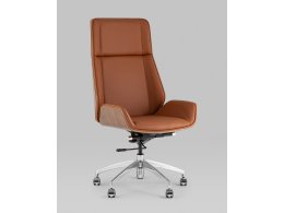 Кресло руководителя TopChairs Crown SN коричневый