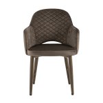 Стул Венера диамант велюр коричневый