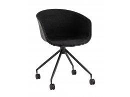 Кресло офисное LIBRA рогожка черный