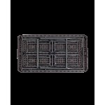 Комплект стола и двух скамеек Кейт коричневый